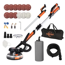 Drywall Sander, 780W Electric Drywall Sander with Vacuum Dust Collection, 180...