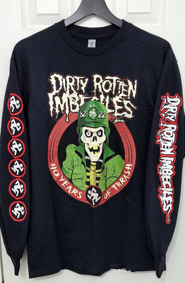 D.R.I. Dirty Rotten Imbecilea 40 Years Of Thrash Long Sleeve Shirt BL415