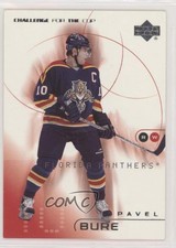 2001-02 Upper Deck Challenge for the Cup Pavel Bure #37 HOF n1u