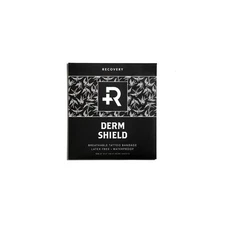 Recovery Aftercare Derm Shield Tattoo Bandage - 4 x 4 Inch, 10 Pack 