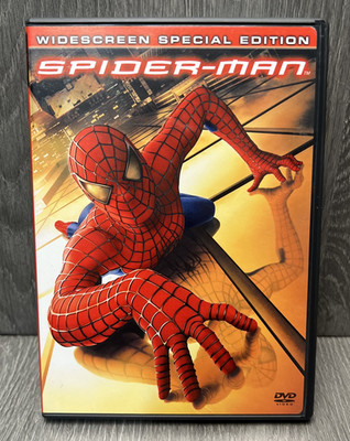 Spider-Man Widescreen Special Edition 2 Disc DVD Set 2002 Marvel Movie Action