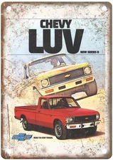 1978 Chevrolet LUV Vintage Automobile Ad Retro Look Metal Sign AM7677
