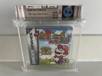 Super Mario Advance (GBA, Game Boy Advance) WATA 9.6 A++ New Sealed Graded CGC