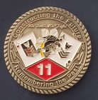 Naval Mobile Construction Battalion NMCB 11 FCPOA SEABEES USN Challenge Coin