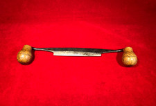 RARE INDIAN WARS ERA GUN STOCK DRAW KNIFE / FRENCH ARMORY ARMES ET CYCLES