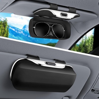 Sunglass Holder for Car Visor Clip, Car Accessories Visor Glasses Holder, Veh...