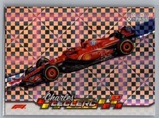 2024 Topps Paddock Pass Formula 1 - Car Charles Leclerc #33 Chrome X-Fractor