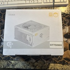 SAMA GT750WH White 80 PLUS Gold Fully Modular ATX Power Supply ATX 3.1 PCIe 5.1