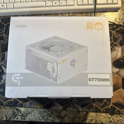 SAMA GT750WH White 80 PLUS Gold Fully Modular ATX Power Supply  ATX 3.1 PCIe 5.1