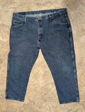 Wrangler Regular Fit Straight Leg Men's blue Jeans Size 42x29 42x29 