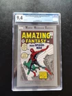 Marvel Milestone Edition: Amazing Fantasy #15 Marvel 1992 NM CGC 9.4 Spider-Man
