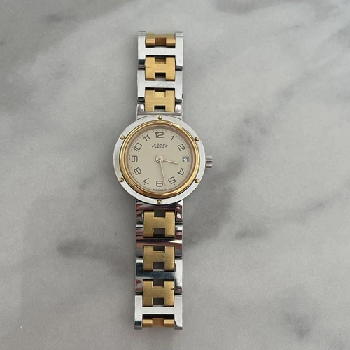 HERMÈS Un Traitement Pour Vous Même Montre Femme Hermes Clipper Fonctionnelle