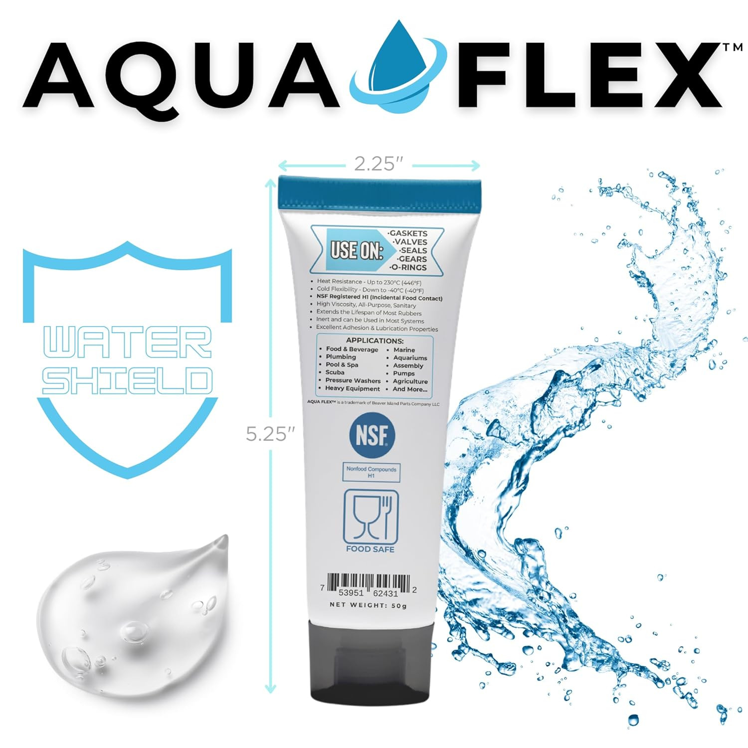 как выглядит Premium Silicone Lubricant Grease NSF Registered Food Grade Versatile Lube S фото