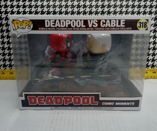Funko POP! Marvel #318: Deadpool vs Cable - Comic Moments