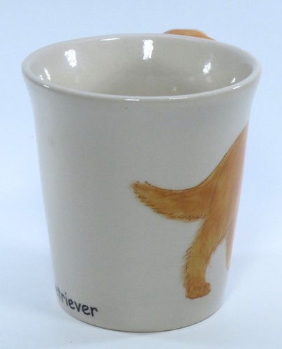 Taza Golden Retriever 3D * Pintada a mano en Tailandia * Nueva * ¡Envío gratis! - Imagen 5 de 9