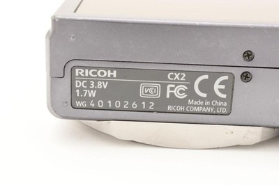 107 RICOH CX2 ピンク Ricoh CX2 Digital Camera Pink 10.7MP Compact Used Excellent