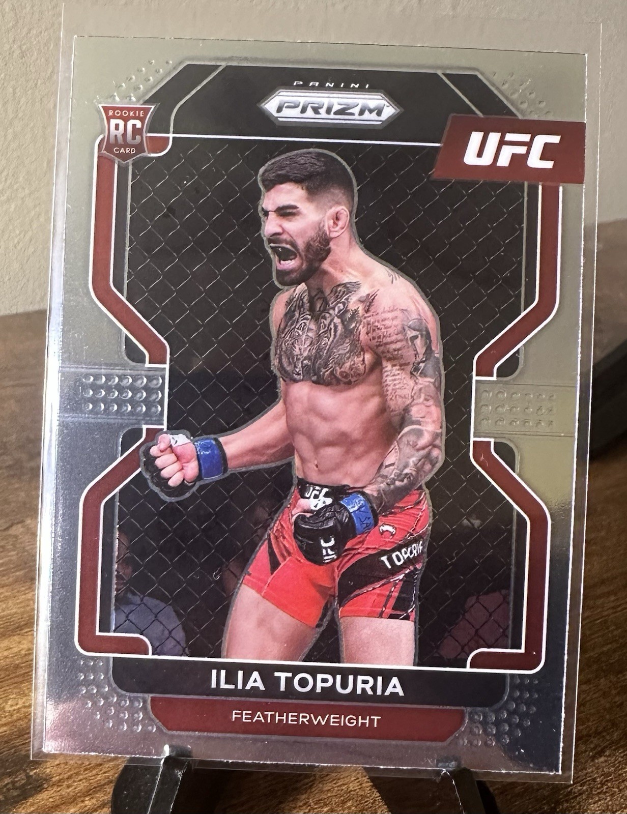 2022 Panini Prizm UFC - Ilia Topuria #115 (RC)