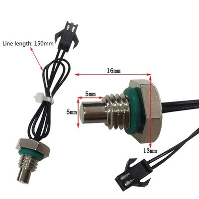 NTC Thermistor Temperatursensor M8 Gewinde (S13*16) 50K 150mm SM-2Y