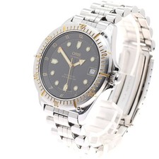 ORIS 7401 Classic Sports Diver Wristwatch Auto Mens Timepiece Genuine 2