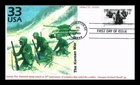 US COVER KOREAN WAR VETERANS MEMORIAL FIRST DAY ISSUE GG CACHET