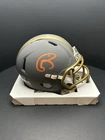 Andre Rison Signed Browns Slate Mini Helmet Beckett Witnessed