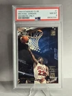 1993 Stadium Club #1 Michael Jordan Members Only PSA 8 Graded Card Triple Double