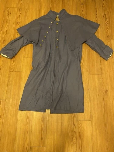 Civil War Union Greatcoat Blue Cape Brass Buttons Reproduction