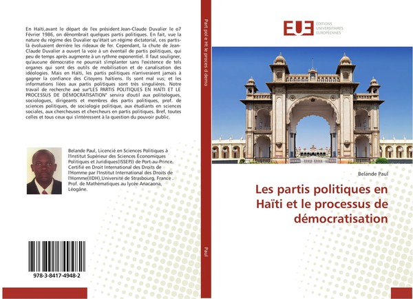 Belande Paul | Les Partis Politiques En HaïTi Et Le Processus De DéMocratisation-image