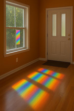 Diffraction Grating Sheet 1,000 Lines/mm One 6" x 5ft Roll