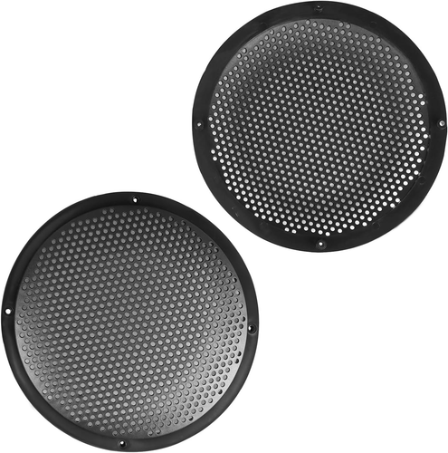4-Pack 8 Black Plastic Audio Speaker Cover Durable Subwoofer Grill Horn Guard - Picture 2 of 8