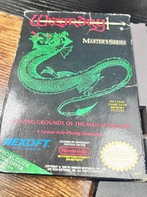 Wizardry: Proving Grounds of the Mad Overlord (Nintendo NES) Complete CIB Tested