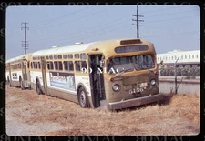 RTD-SCRTD. GM COACH BUS #5156. Pico Rivera (CA). Original Slide 1981. RETIRED.