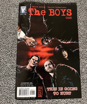 The Boys WildStorm Comic Book Lot Issues 1-6 Garth Ennis Darick Robertson 06-07
