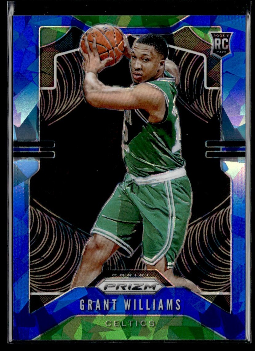 2019-20 Panini Prizm Blue Ice Grant Williams RC /99 Boston Celtics #267