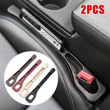 2 PCS Universal Car Seat Gaps Filler Side Seam Plug Strip Seat Gap Phone Holder