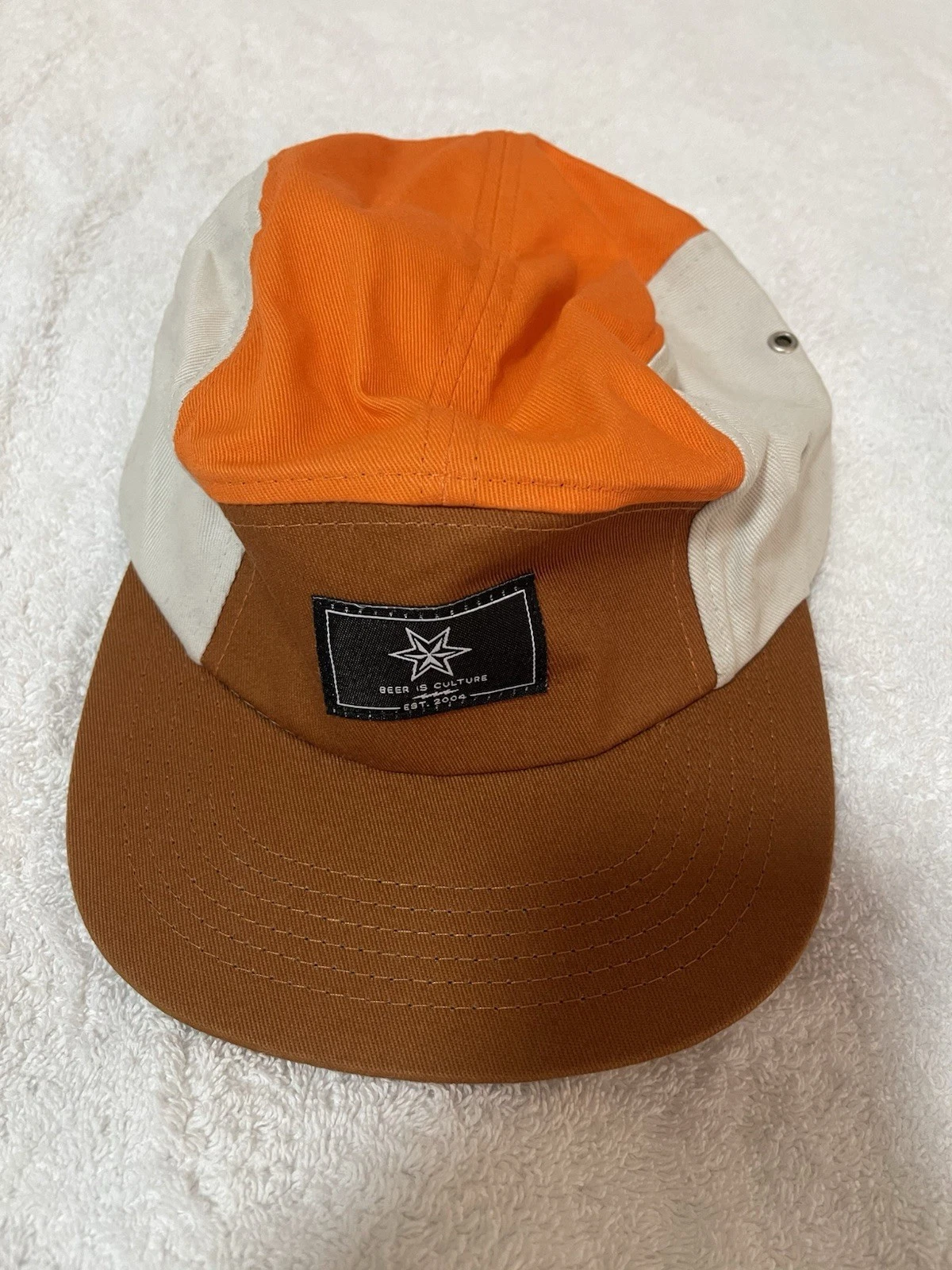 Sixpoint Brewing 5 Panel Camp Hat 100 % Authentic
