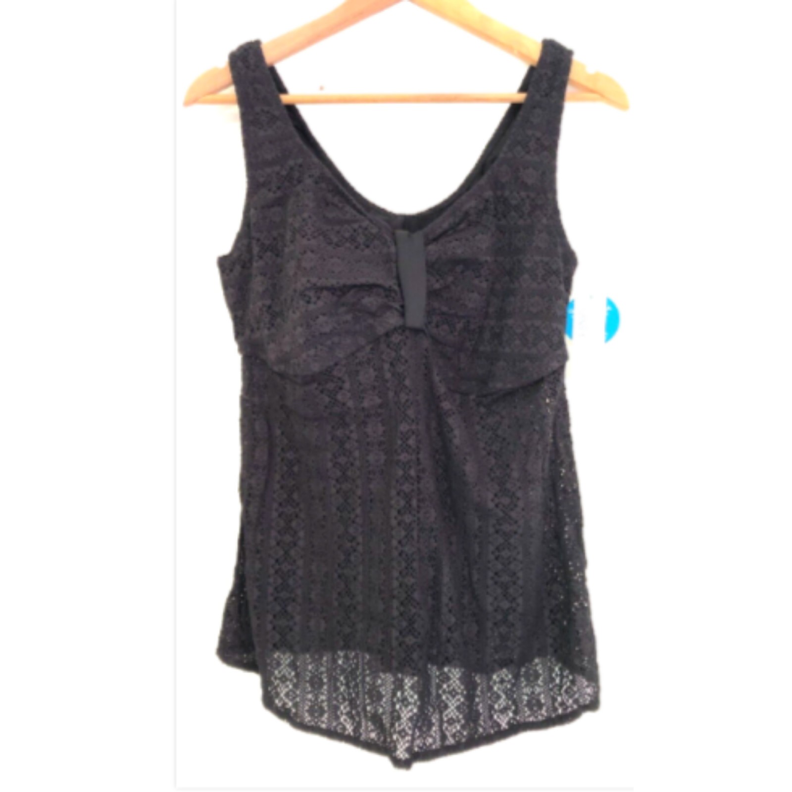 Elomi Black Size 18 Tankini Top Kissimmee NWT