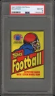 1981 TOPPS FOOTBALL WAX PACK PSA 8 with POSSIBLE JOE MONTANA HOF RC Rookie