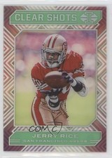 2020 Panini Illusions Clear Shots Emerald Jerry Rice #20 HOF 2k3