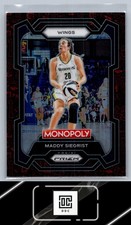 2024 Panini Prizm Monopoly WNBA #59 Maddy Siegrist Classic Icons Red Prizm