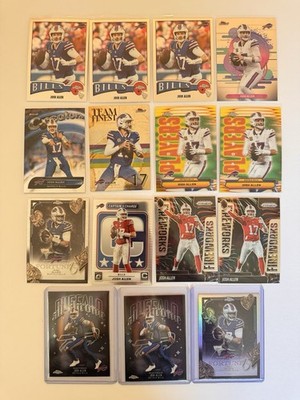 Bills 100+ Card Rookie Lot Josh Allen Keon Coleman Colors #d Prizm Chrome