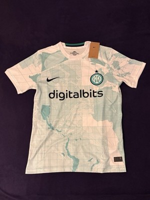 Nike Inter Mailand Trikot, Blau Schwarz, Größe M Neu, Top Zustand, Mit Etikett