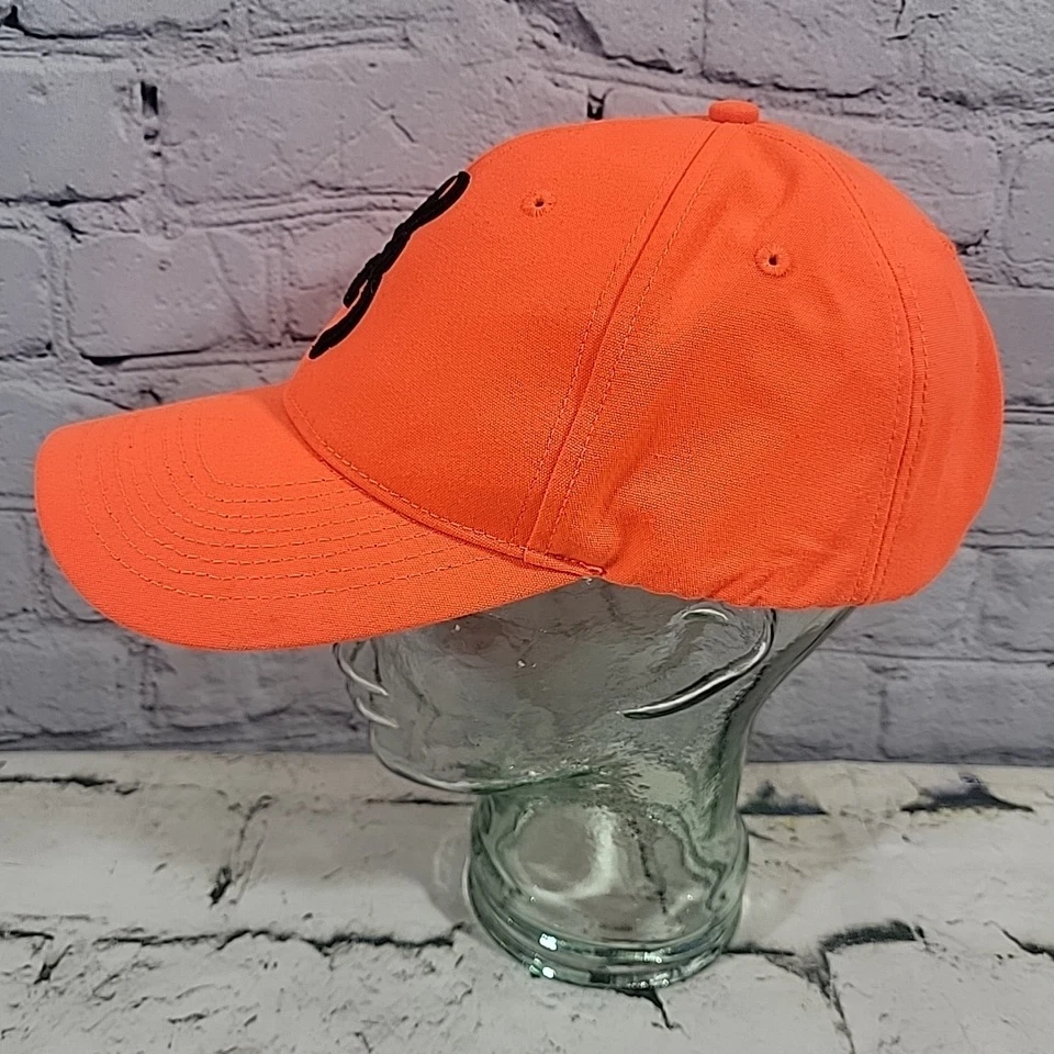 Browning охоты безопасности крышка с 3D Buckmark пламени оранжевый мяч крышка шляпа  - Изображение 3 из 4