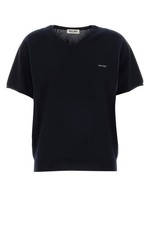MIU MIU Midnight Blue Wool Sweater New  Authentic