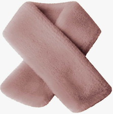INC International Concepts Wild Faux-Fur Stole Blush Pink One Size New 68