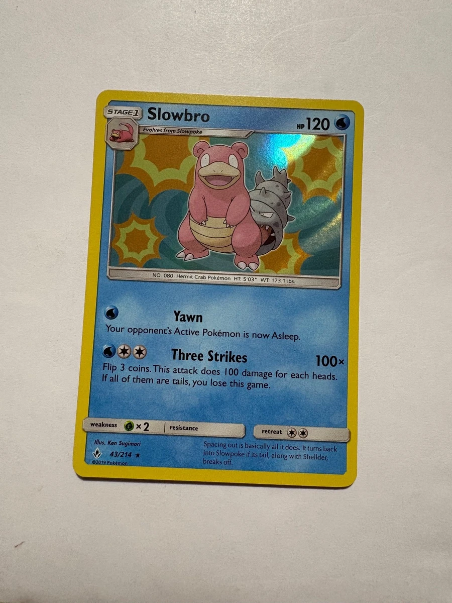 Slowbro Pokémon TCG Cards for sale | eBay