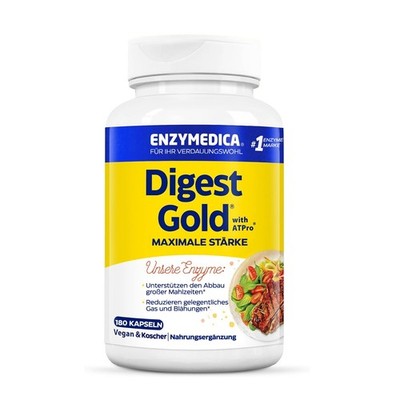 Enzymedica Digest Gold schnell wirkende Enzym Formel reduziert Gase und