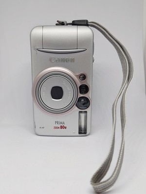 CANON PRIMA ZOOM 80u ANALOGE 35MM KOMPAKTKAMERA AUTOFOKUS ZOOM FLASH