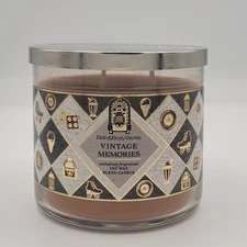 Bath & Body Works Vintage Memories 14.5 oz 3-Wick Candle Spring 2025 NEW!