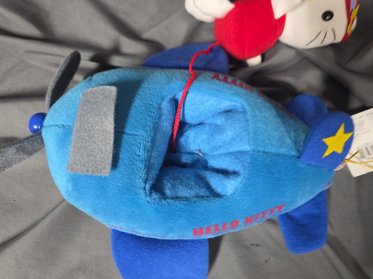Hello Kitty Airplane-shaped Plush Toy, Pilot Kitty vivitix | eBay